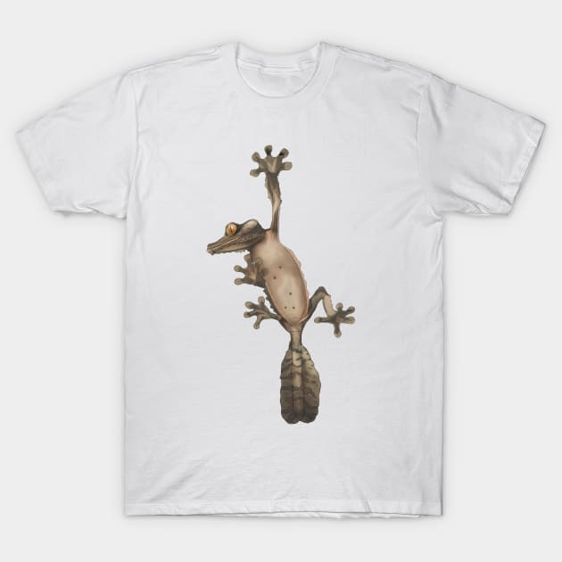 Uroplatus Fimbriatus T-Shirt by GothamGeckos